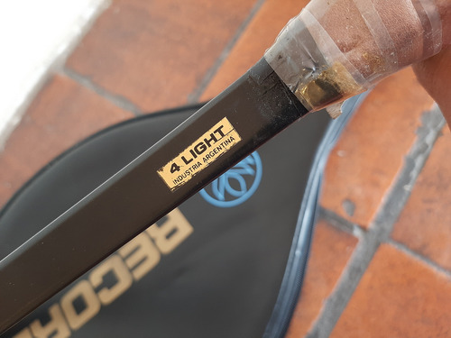 Raqueta Record Graphite Born -ind Argentina- Martinéz Negro 4 (Usado)
