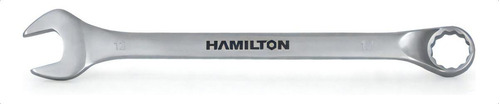 Llave Combinada Acodada Métrica 12mm Hamilton Cromo Vanadio