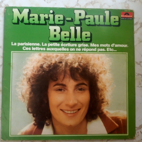 Disco Acetato Vinil Música Francesa Marie Paule Belle Lp