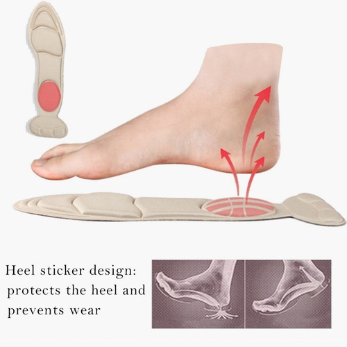 Imagen 6 de 6 de Plantillas Para Zapatos De Mujer