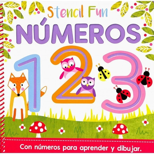 Imagen 1 de 7 de Stencil Fun Numeros - Manolito - Libro