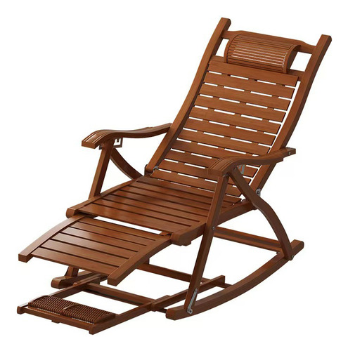 Camastro Plegable Reclinable Para Jardín O Exteriores