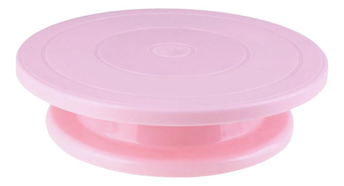 Base Giratoria Decoracion Pastel Reposteria Fondant A7001 Color Rosa