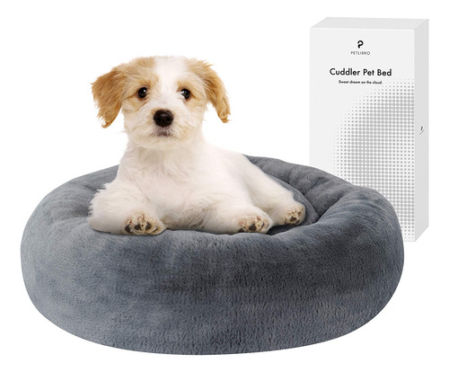 Petlibro Cama Calmante Para Perros Con Forma De Dona  Ca.