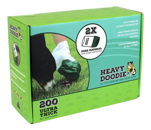Bolsas Higiénicas Heavy Doodie X200 -bolsas Junta Caca