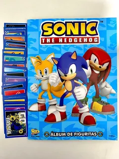 Album Sonic The Hedgehog Completo A Pegar Con Sus 180 Figus!