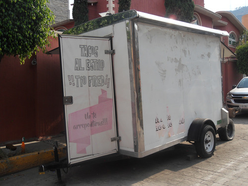 Remolque Cocina, Equipado, Parrillas Y Muebles En Acero Inox