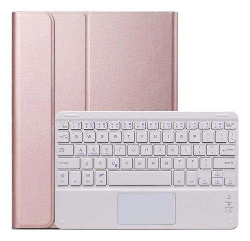 Funda Con Teclado Touchpad Para Huawei Mediapad M5 Lite 10.1