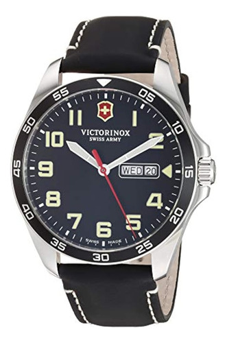 Victorinox Fieldforce Reloj Analógico De Cuarzo De Acero Ino