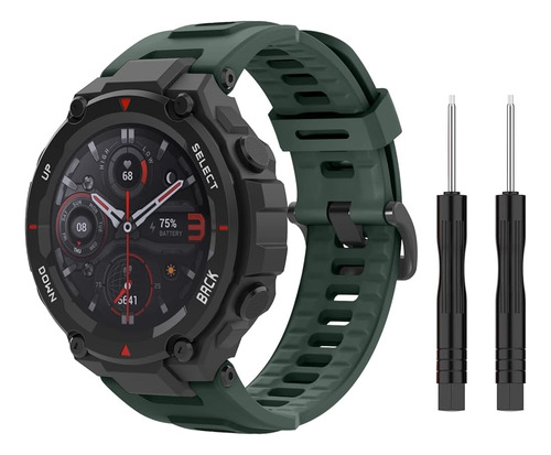 Correa Moko Compatible Con El Reloj Inteligente Amazfit T-re