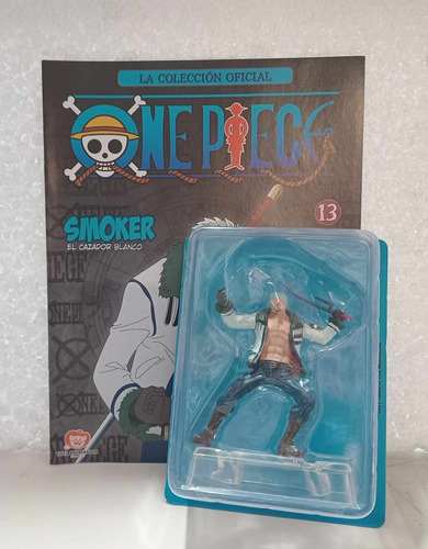 Figura Coleccion Smoker Cazador Blanco One Piece Salvat