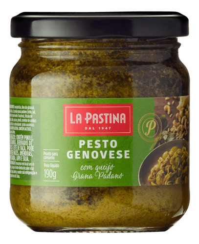 Molho Pesto Alla Genovese La Pastina 190g