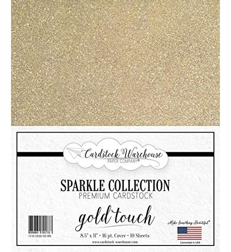 Papel Cartulina Purpurina Mirrisparkle Gold Touch De Ca...