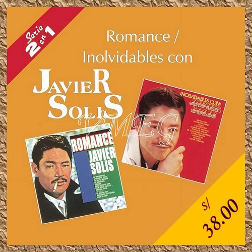 Vmeg Cd Javier Solís 1999 Romance - Inolvidables Con...