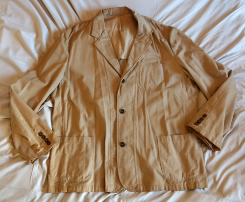 Saco Gabardina Hombre Xxl (Usado)
