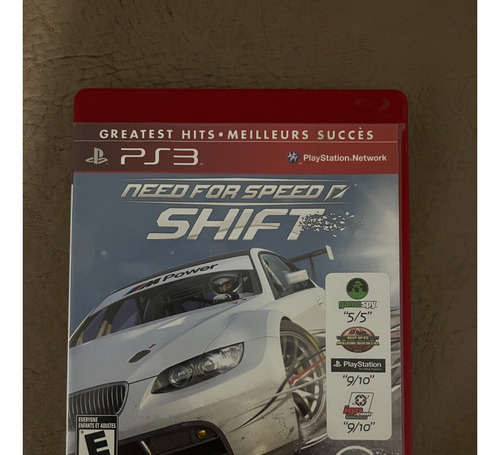 Need For Speed Shift - Físico - Ps3 - Excelente Estado
