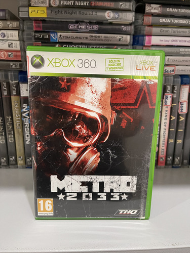 Juego físico Xbox 360 Metro 2033