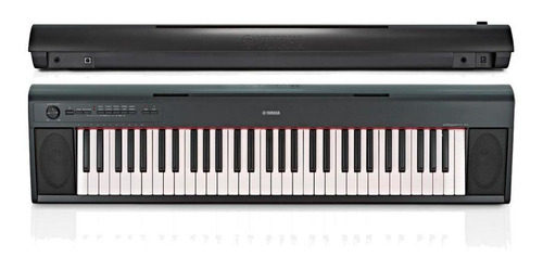 Teclado Yamaha Np12 Piaggero Preto Piano Digital