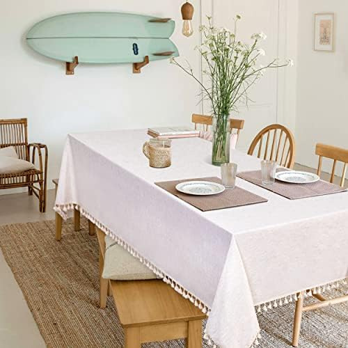 Mysky Home Mantel Rectangular De 60 X 102 Pulgadas, Mantel I