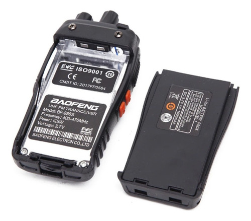 Transmisor De Radio Baofeng Bf-888s 16 Canales Con Audífonos