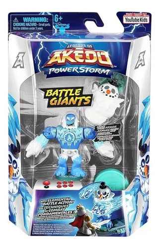 Akedo Powerstorm Battle Giants 1 Fig + Control Shatterclaw