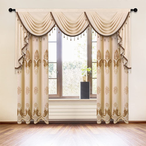 Cortinas Gruesas De Che Para Ventana, Cenefa Para Sala ...