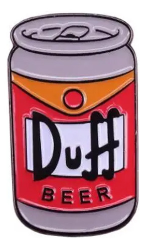 Pin Esmaltado De Cerveza Duff De Los Simpson