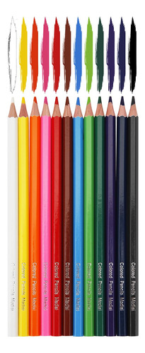 Lápices De Colores A Granel Preafilados 12 Colores 336 Unida