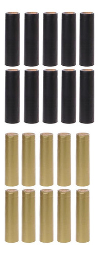 200pcs Botella De Cápsulas Termorretráctiles 30 Mm De