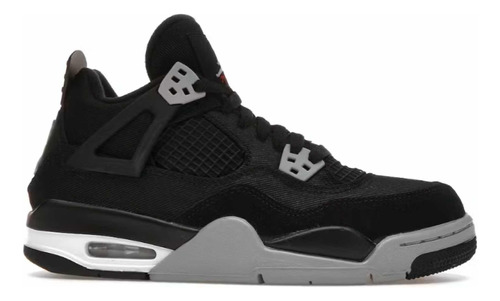 Jordan 4 Retro Black Canvas (gs)