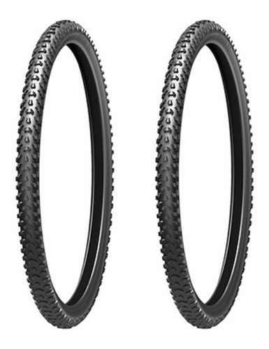 Neumático de bicicleta Excess Cravo Levorin de 2 llantas, 26 x 1.75 pulgadas, color negro