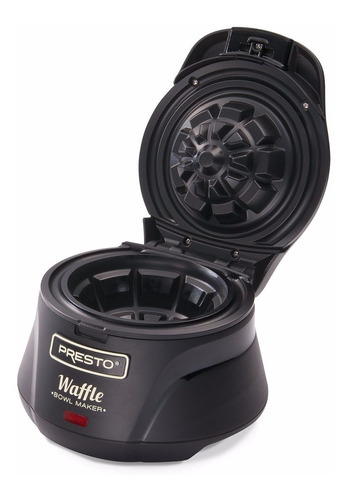 Maquina Para Hacer Waffles Tipo Belga Canasta Color Negro