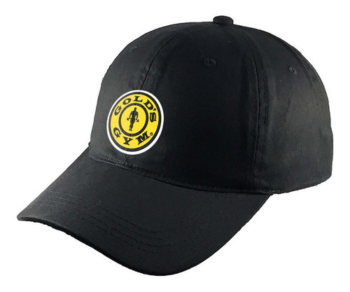 Gorra Clasica Algodón Negra Gym R58