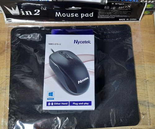 Mouse + Mouse Pad