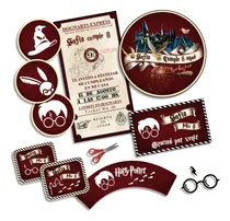 Comprar Kit Imprimible Harry Potter Personalizado Candybar Cumple