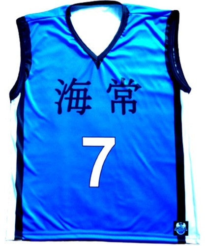Camisa / Uniforme Kaijo - Kuroko No Basket Kise 