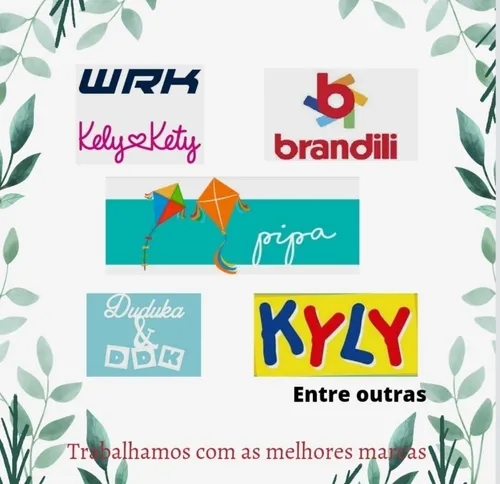 Kits brandili infantil em cheap atacado