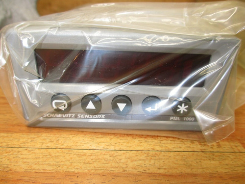 Schaevitz Sensors Pml1000 *new* Lvdt Readout Panel Meter Ccb