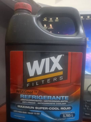 Refrigerantes Marca Wix