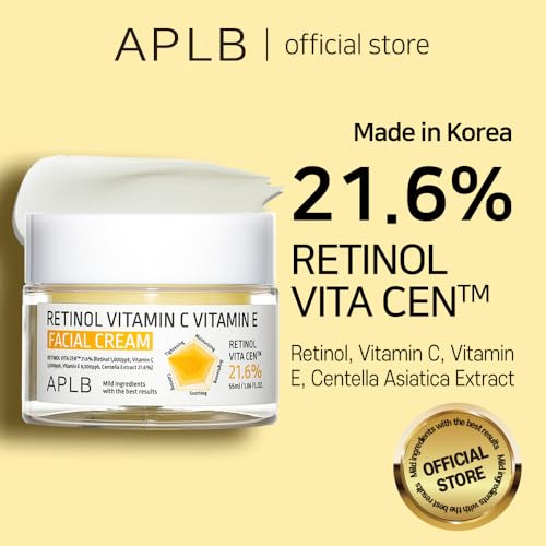 Crema Facial Aplb Con Retinol Y Vitamina C Y Vitamina E | Re