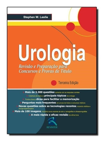 Urologia - Revisão E Preparação Para Concursos E Provas De T