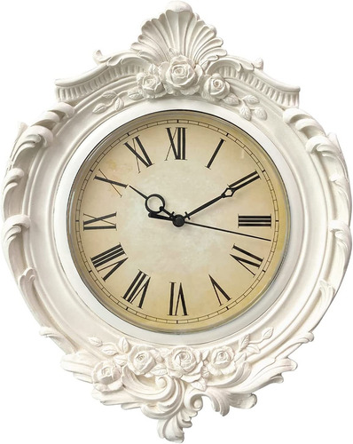 Reloj De Pared Vintage De 13.0 X 11.0 In, Estilo Europe...