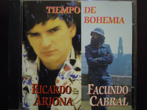 Ricardo Arjona Y Facundo Cabral Cd Tiempo De Bohemia