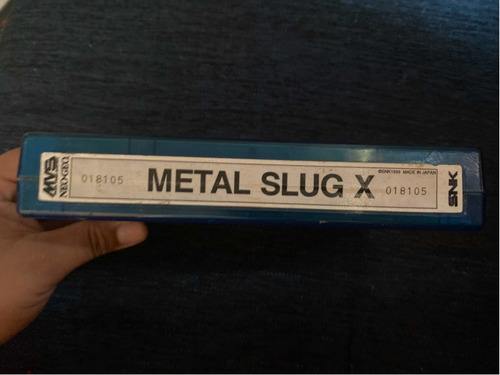 Metal Slug X Mvs Neo Geo Snk