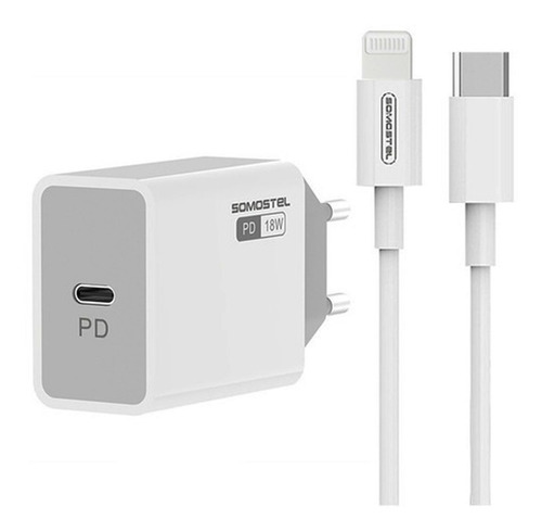 Cargador Usb Tipo C + Cable iPhone 18w Carga Rapida | Css®