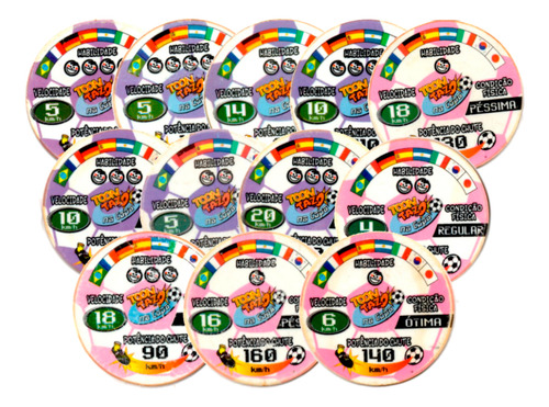 Tazo Copa Toon Elma Chips Original - 10 Unidades (Usado)