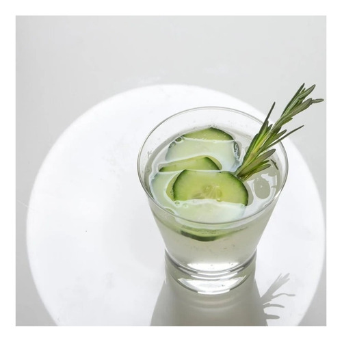 Imagen 6 de 10 de Vaso Whisky Vidrio Ilhabela Durax Coctel Trago 350 Ml X 48 U