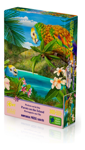 Rompecabezas Wuundentoy Gold Edition Aves De La Isla 300 Pzas