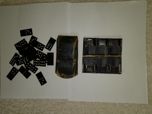 Antiguo Juego Domino, De Bolsillo, De Colección (Usado)