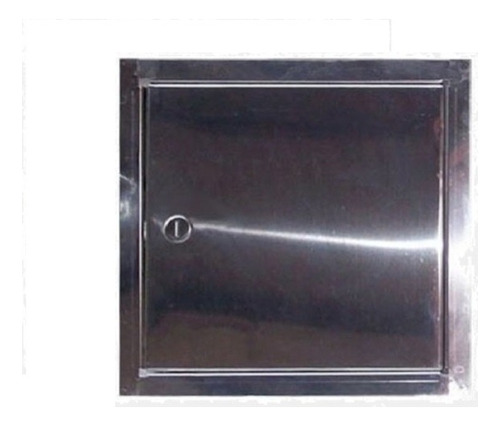 Tapa Puerta Para Llave De Paso O Nicho Acero Inox 40 X 40